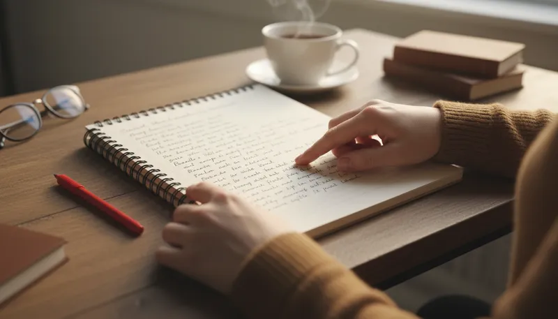 Illustration of handwriting: The style or manner of writing by hand.