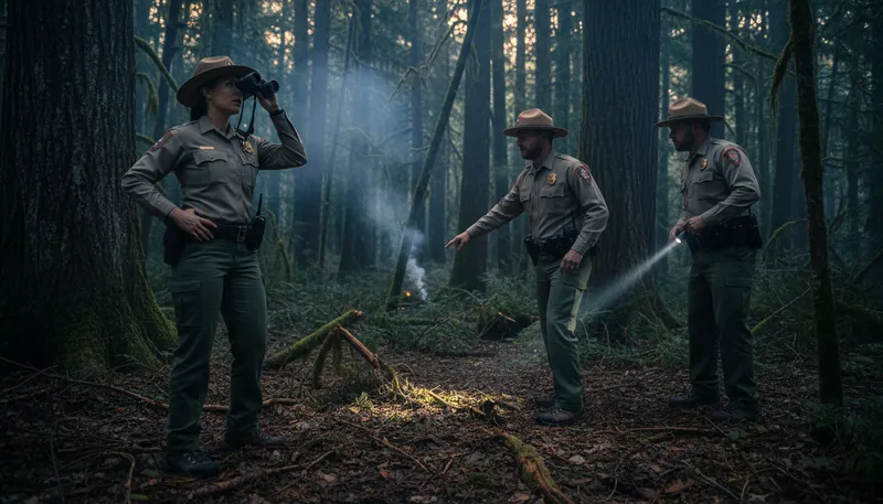 Illustration of patrol: a group assigned to monitor an area