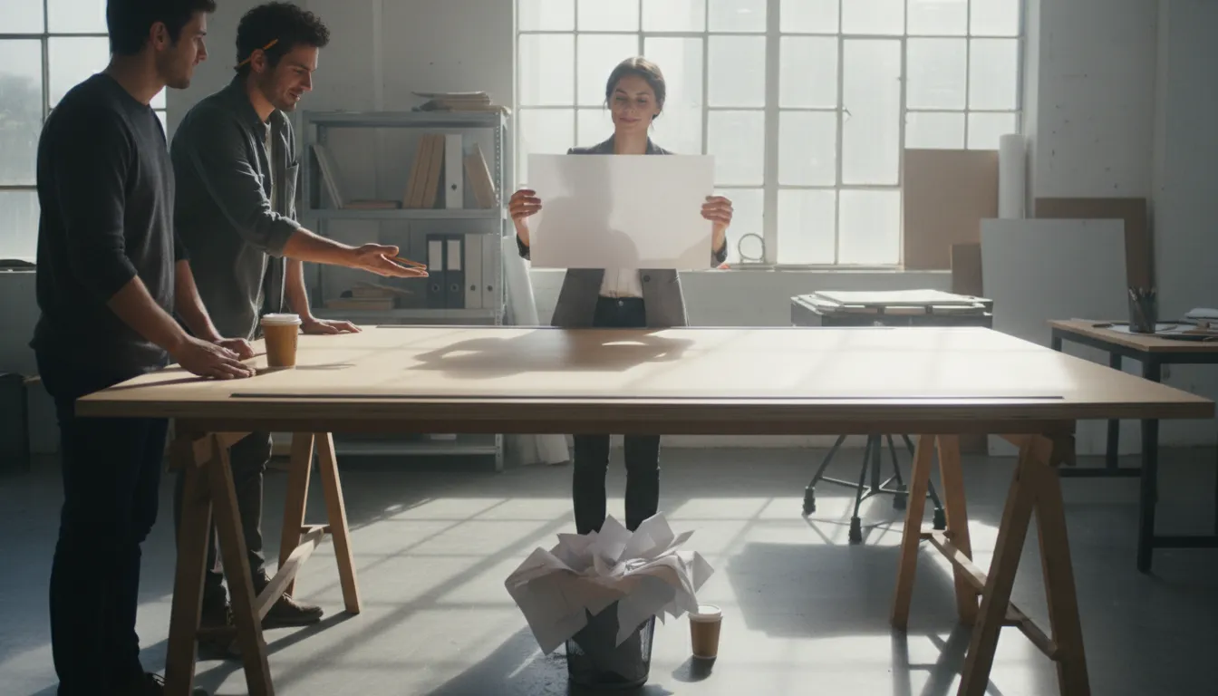 Illustrazione di start with a clean sheet of paper: Begin anew without prior influences.