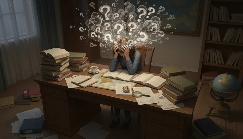 Illustration of do someone's head in: to confuse or annoy someone greatly