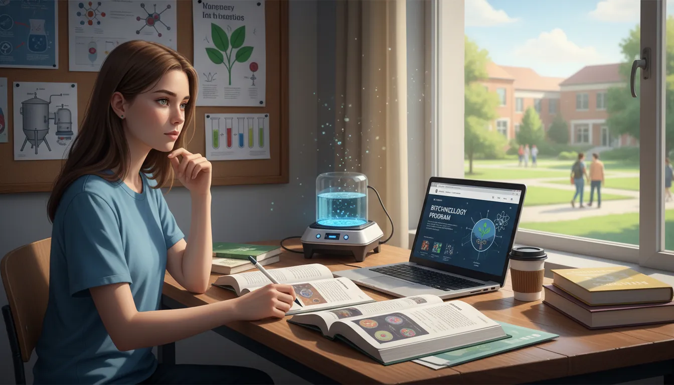 ภาพประกอบของ biotech: Technology using biological systems for products.