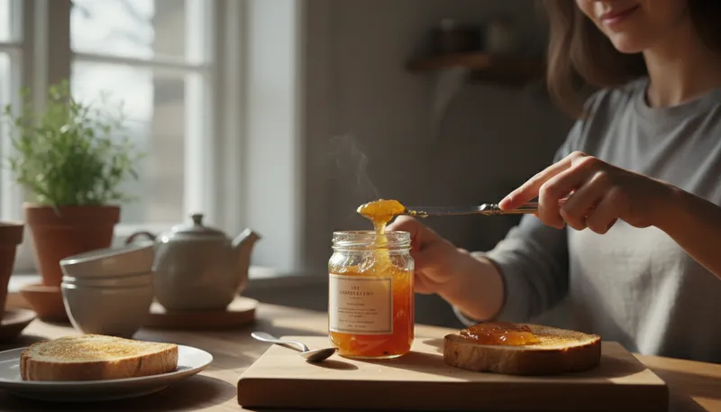 Illustration of dundee: type of marmalade