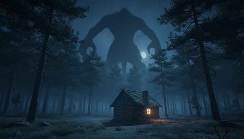 Illustration of monstrous: Extremely large or frightening; terrorizing in nature.