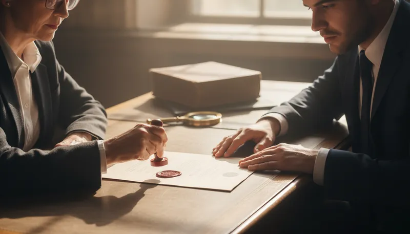Illustration of attestation: A declaration or confirmation of truth.