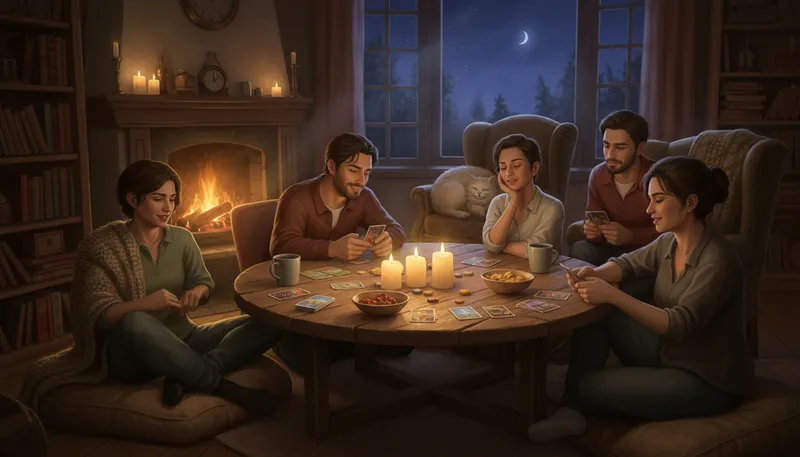 Illustration of gwent: A card game from The Witcher universe.