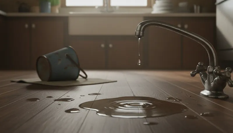 Illustration of leaky: Allowing liquid to escape.