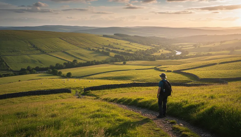 Illustration of carmarthenshire: A county in Wales known for its landscapes.