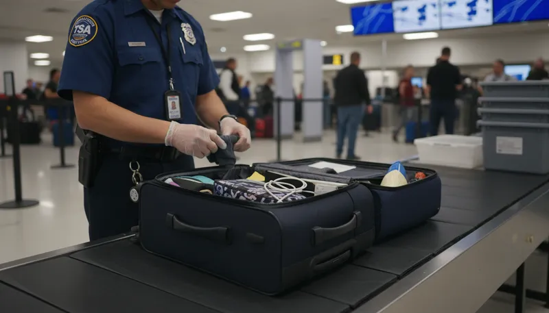 Illustration of tsa: Transportation Security Administration in the U.S.