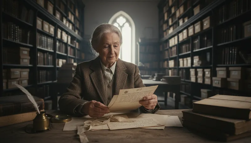 Illustration of archive: A collection of historical documents.