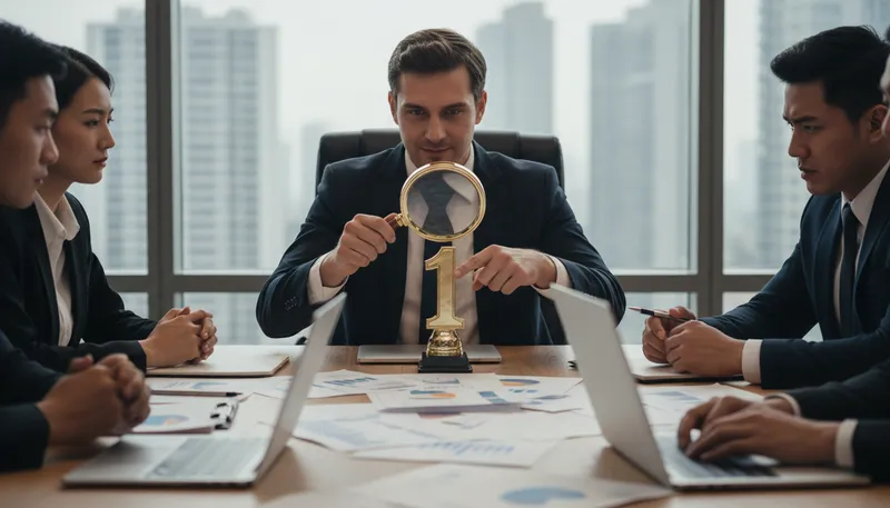 Illustration of look for number one: Prioritize one's own interests first.