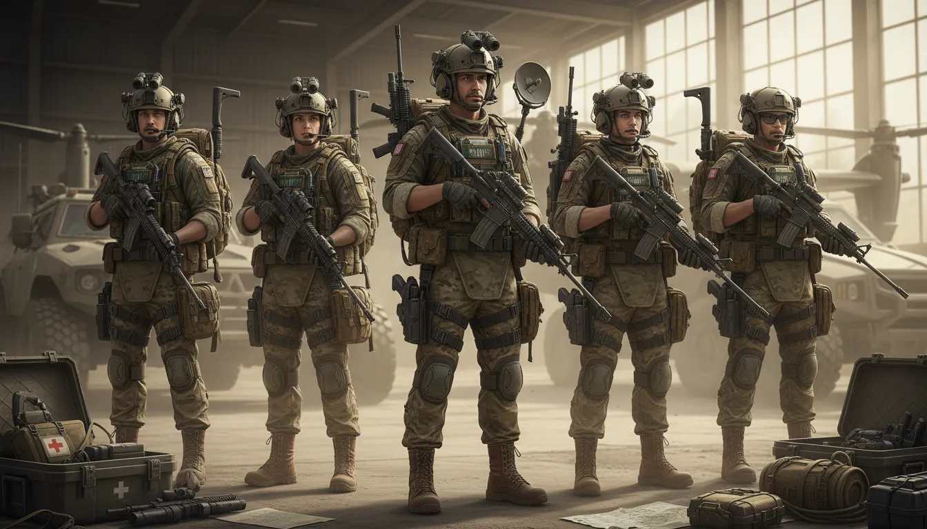 ภาพประกอบของ arm to the teeth: fully provided with weapons or necessary equipment