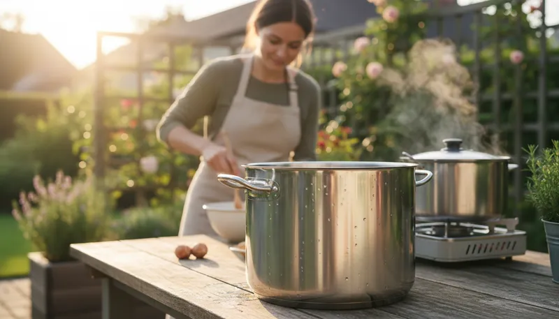 Illustration of stainless: Not stained or rusted.