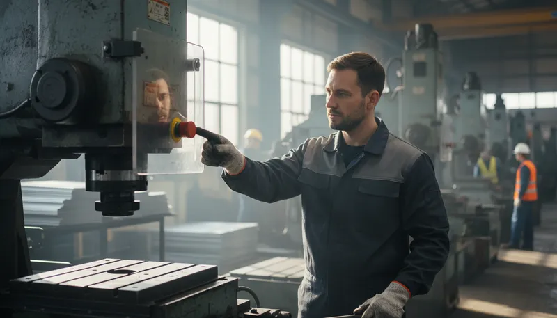 Illustration of safety: a device for preventing accidents