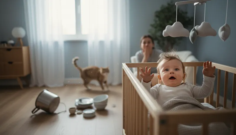 Illustration of noise: Unwanted sound that disrupts focus or calm.