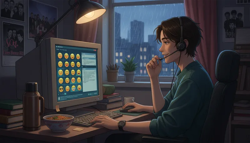 Illustration of msn: A messaging service and online portal.