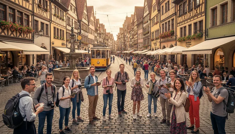 Illustration of augsburg: A city in Germany.