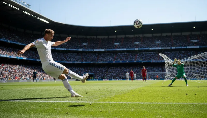 Illustration of kroos: A surname of a famous German footballer.