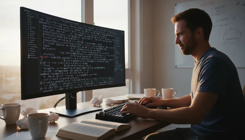 Illustration of apl: A programming language focused on array processing.