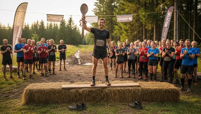 Illustration of wooden spoon: A prize for finishing last in a competition.