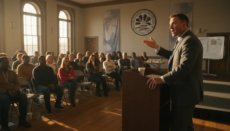 Illustration of councilman: An elected member of a local governing body.