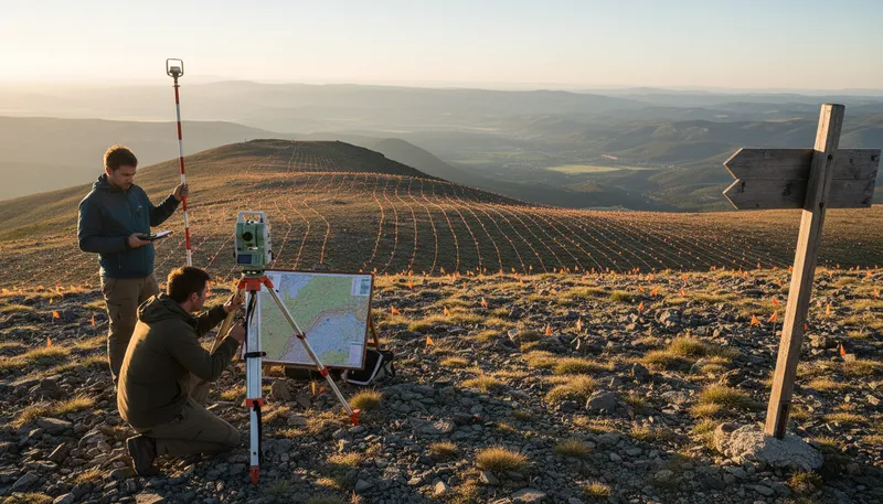 Illustration of geodetic: Related to the measurement of Earth's shape.