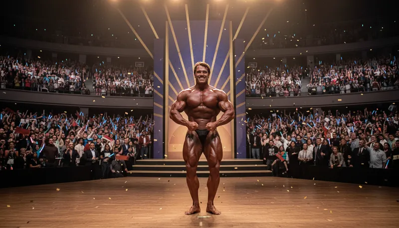 Illustration of schwarzenegger: An actor and former governor of California.