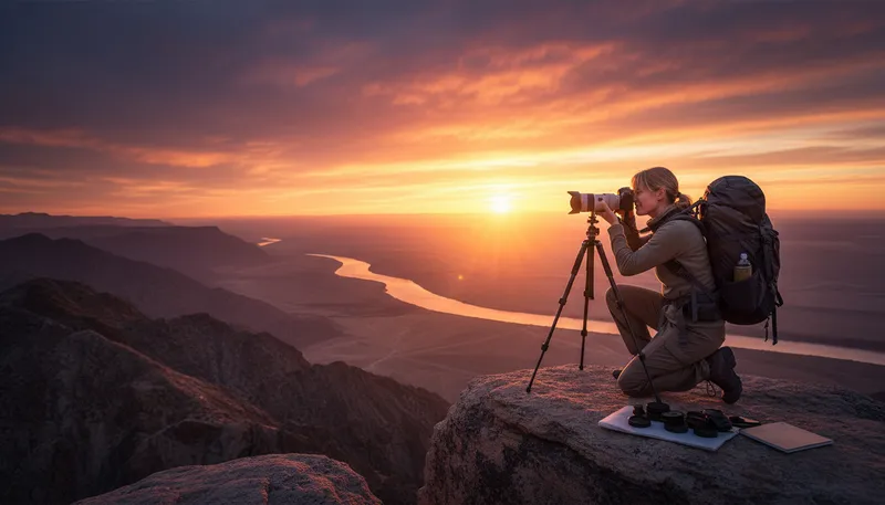 Illustration of photographer: A person who takes photographs professionally.