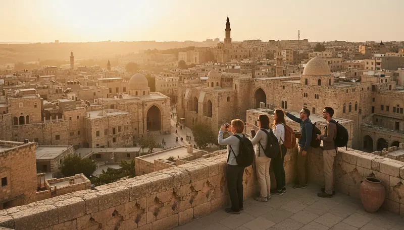 Illustration of aleppo: a city in Syria known for its history