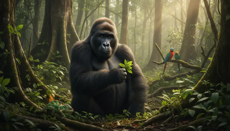 Illustration of gabon: A country located on the west coast of Africa.