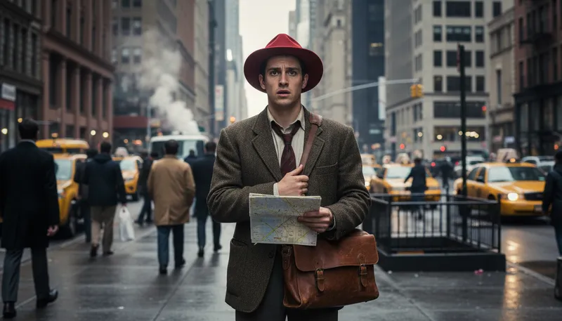 Illustration of holden: refers to Holden Caulfield, a fictional character
