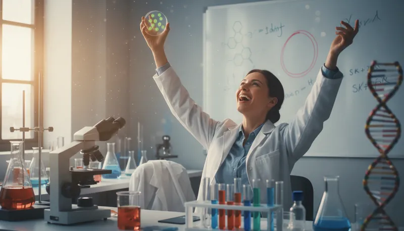 Illustration of breakthrough: An important discovery or advance.