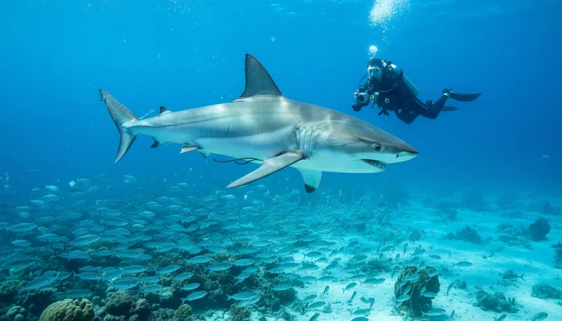 Illustration of mako: A type of shark known for speed.