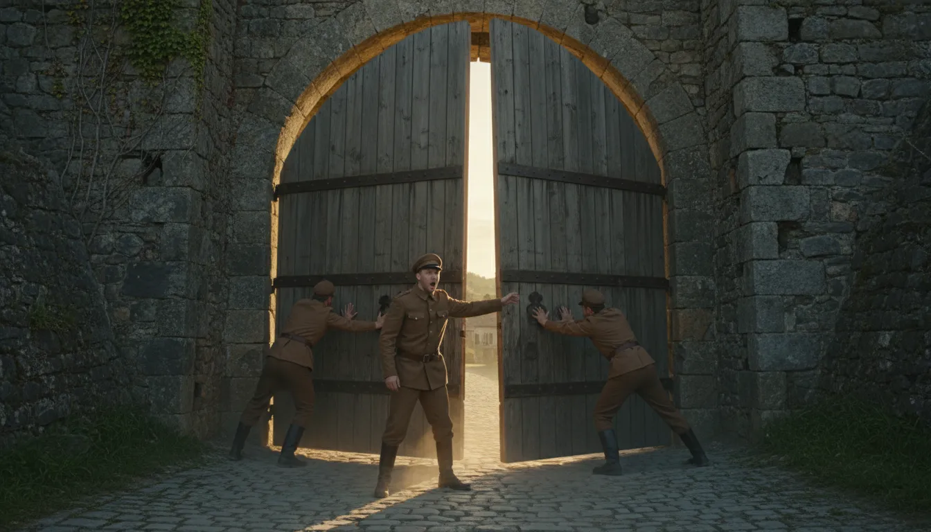 “darwaza bund” kelimesinin çizimi: a closed door or entrance in Urdu