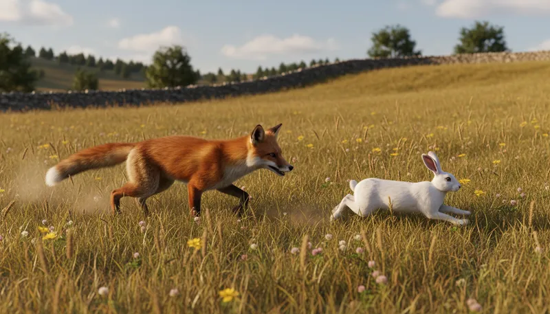 Illustration of renard: A surname; means 'fox' in French.