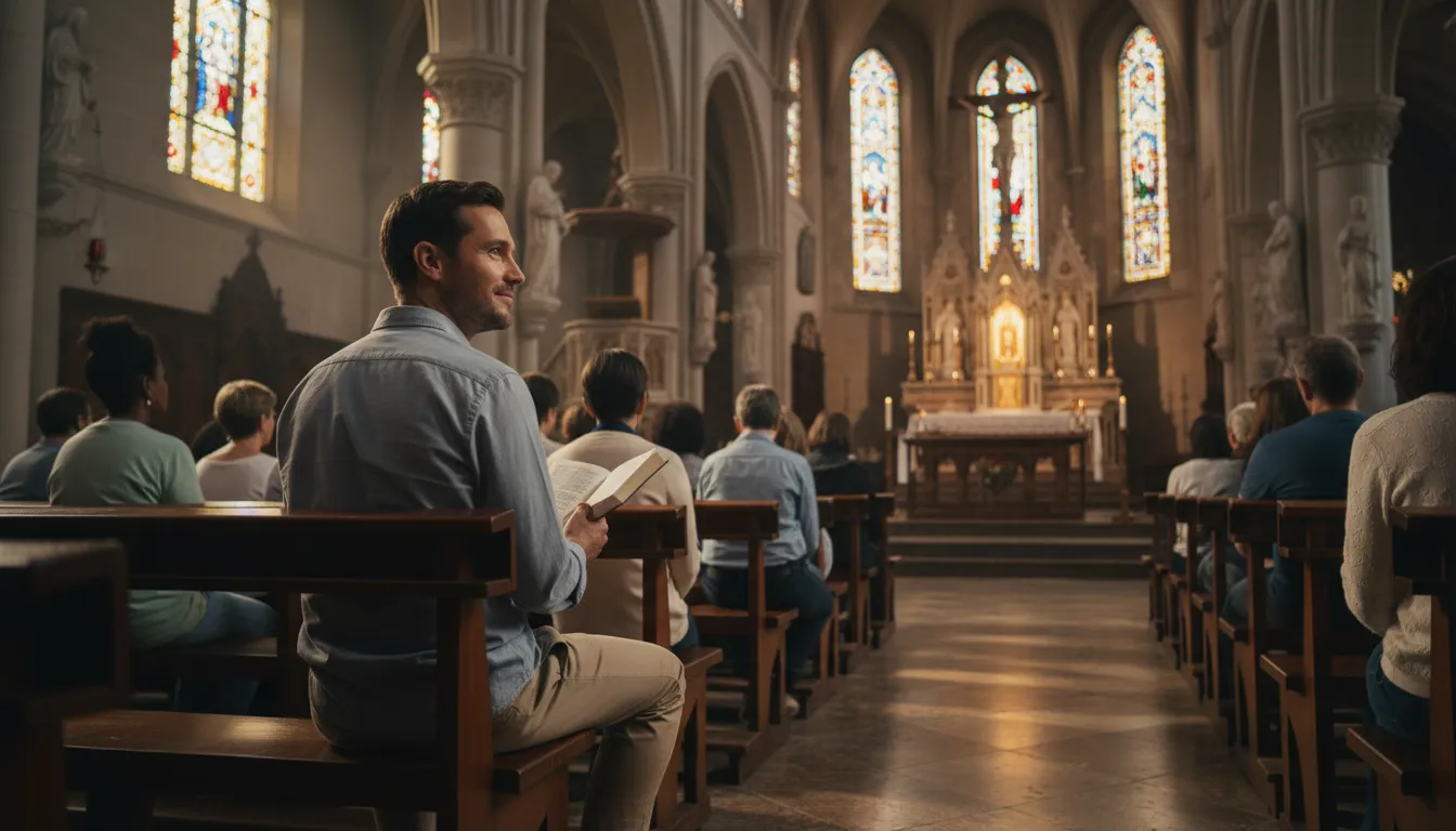 Catholicismのイラスト：Christian faith led by the Pope.