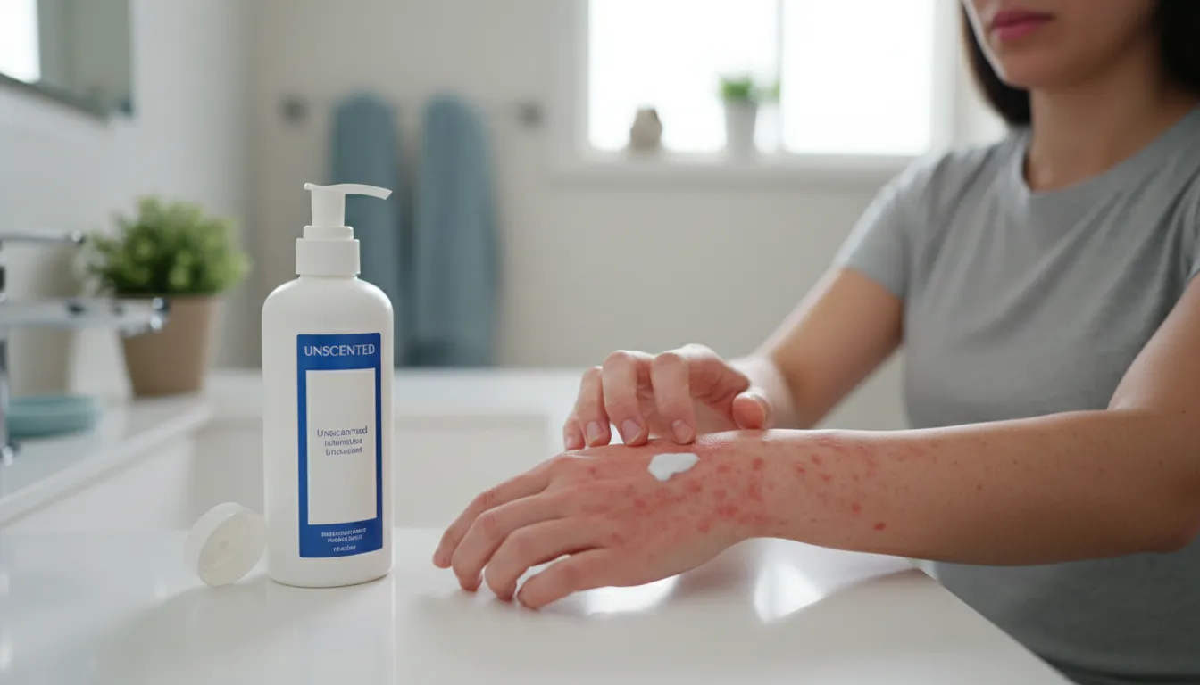 Ilustrasi bring out in a rash: to cause a skin irritation or reaction