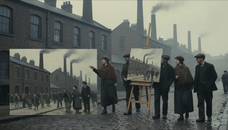 Illustration of lowry: a surname or reference to an artist.
