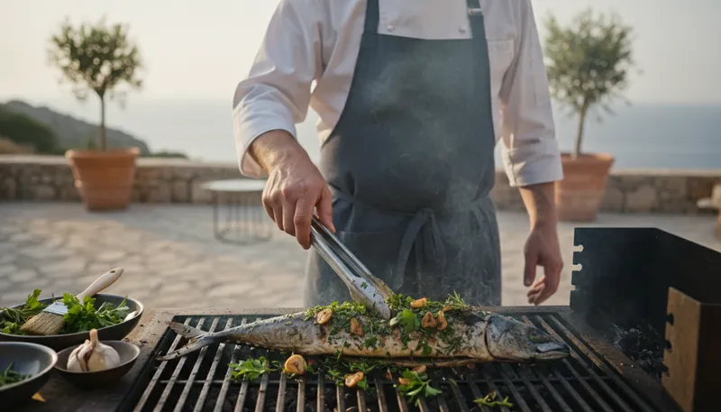 Illustration of maury: A type of fish, often used in cooking.