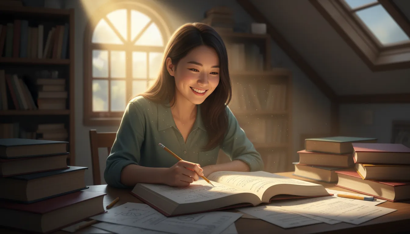 Ilustração de see daylight: to gain clarity or understanding
