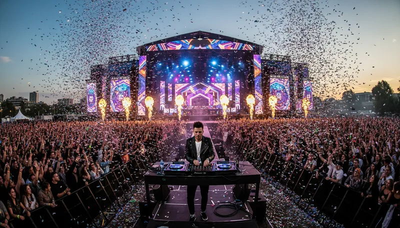 Illustration of zedd: A popular electronic music producer.