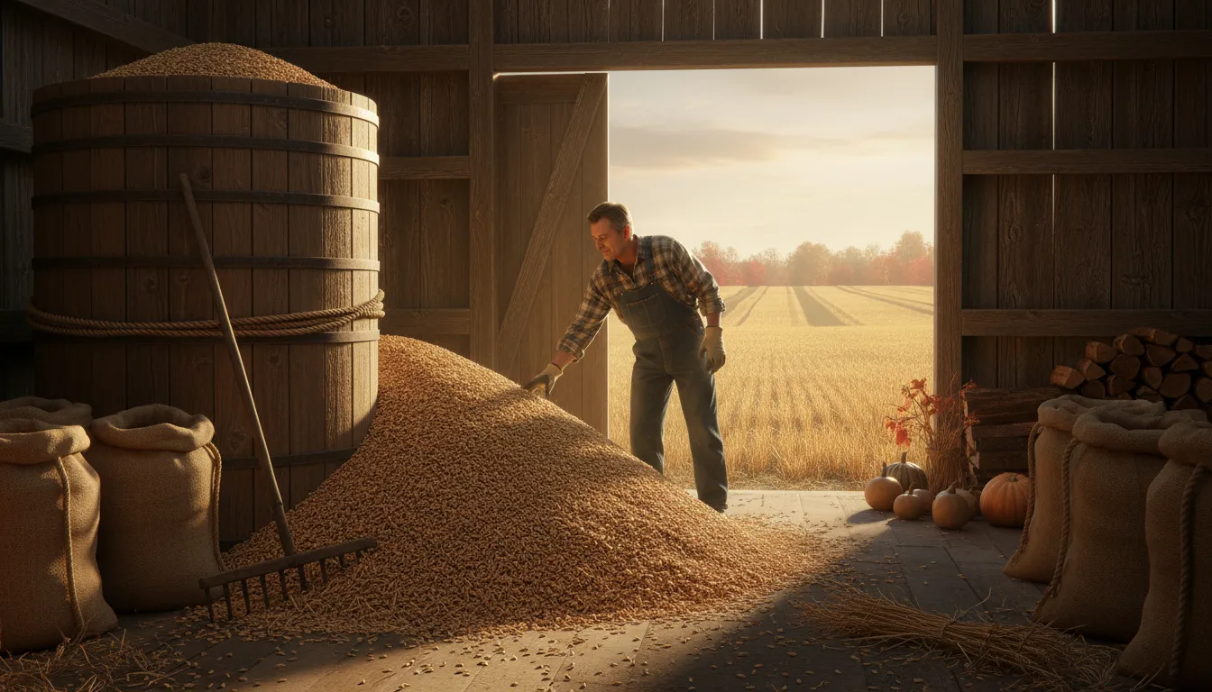 Illustration de harvest : the act of gathering mature crops
