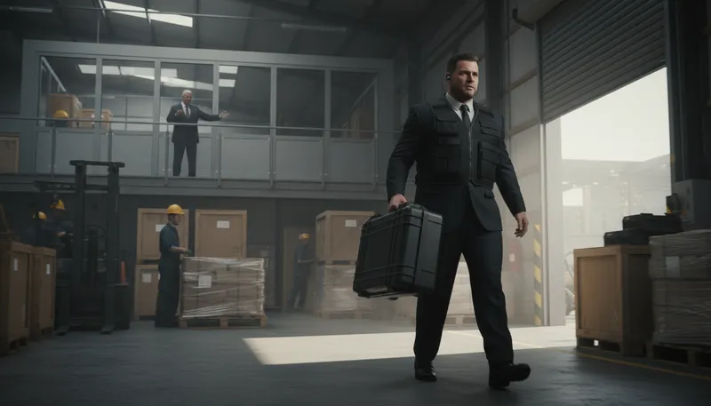 Illustration of henchman: A loyal assistant to a villain or criminal.