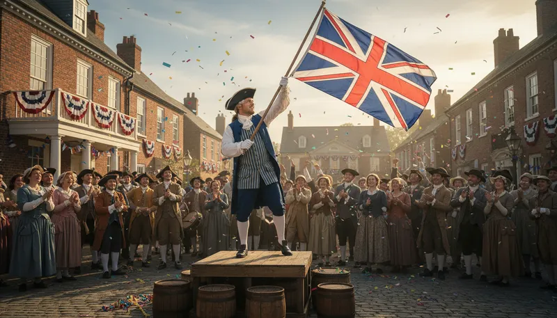 Illustration of tory: a supporter of the British monarchy