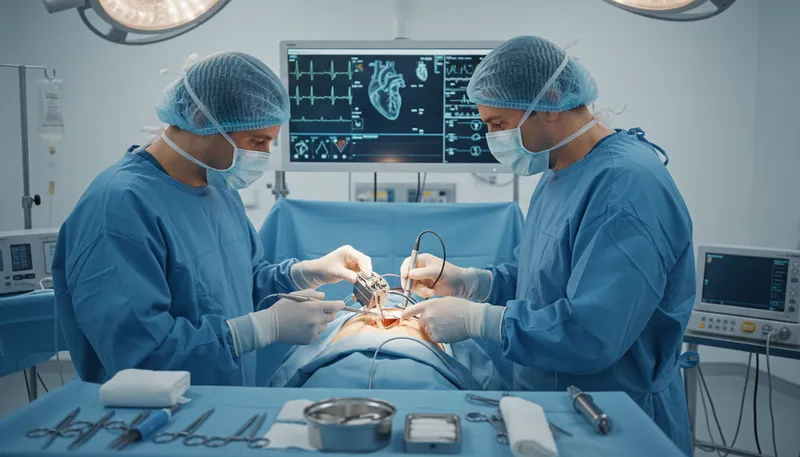 Illustration of implant: to establish something firmly in place