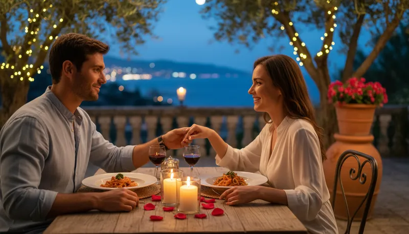Illustration of amore: Italian word for love.