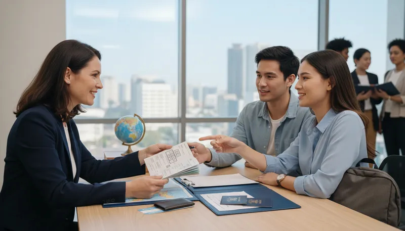 Illustration of consular: Relating to a government representative abroad.