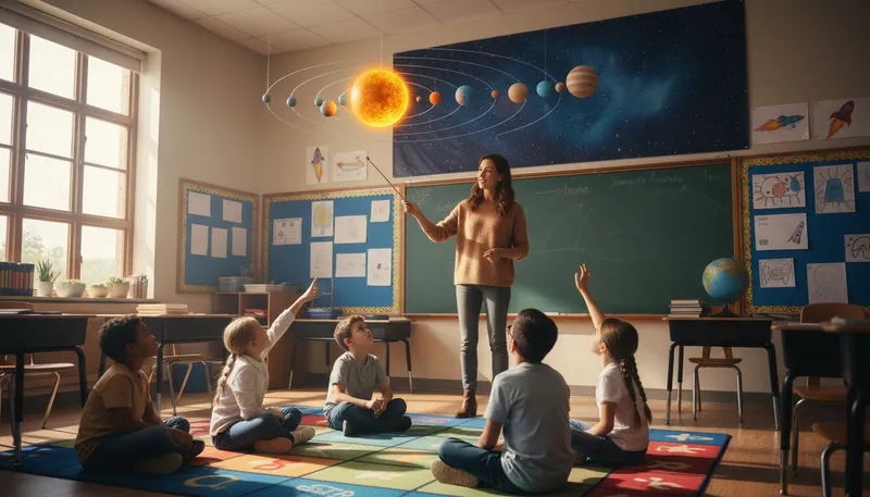 Illustration of educate: To teach or provide knowledge.