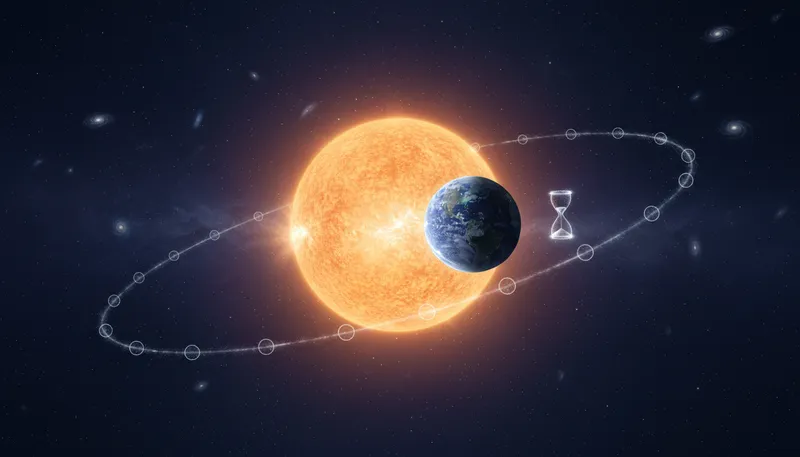 Illustration of revolution: circular motion around a center point