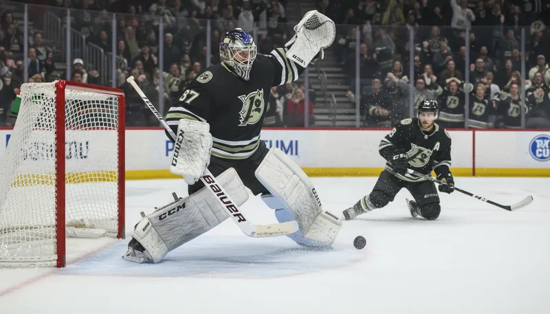Illustration of goaltender: The player defending the goal in sports.