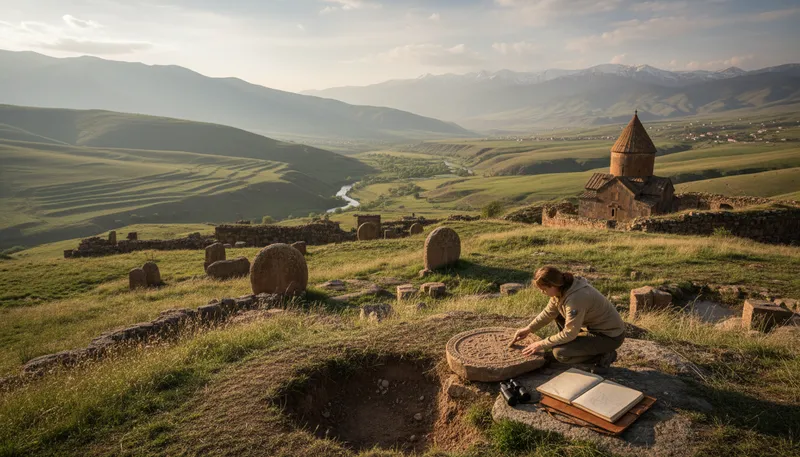 Illustration of karabakh: A region known for its historical conflicts.